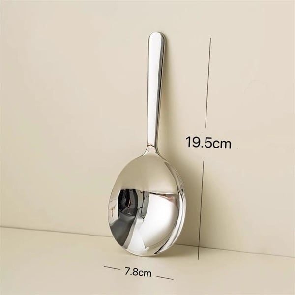 Thìa dẹt Hàn Chockmen C84L inox 18/10, model: CKM-AL84TS-Trơn