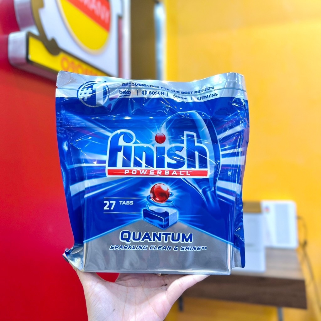 Túi viên rửa bát Finish Quantum 27 viên