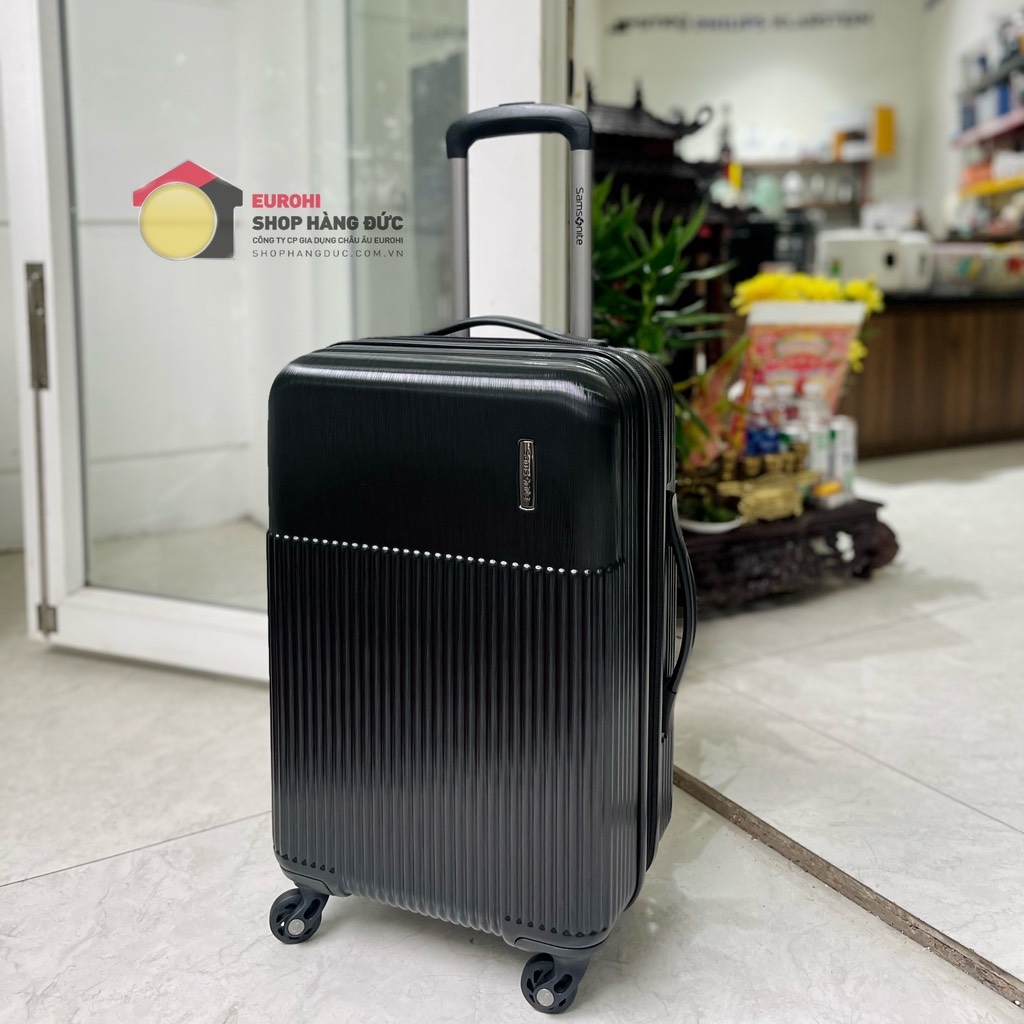 Vali Samsonite Spinner Rectrix size 20 inch màu đen
