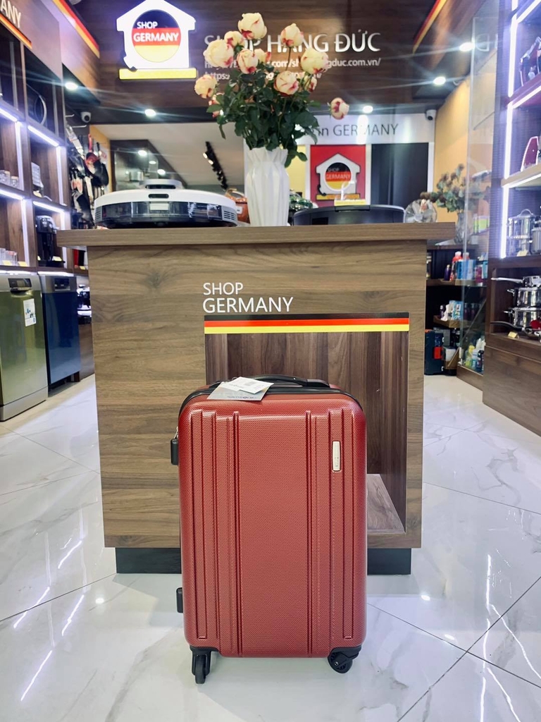 Vali Samsonite Carbon 2 55/20 Red màu đỏ Cabin