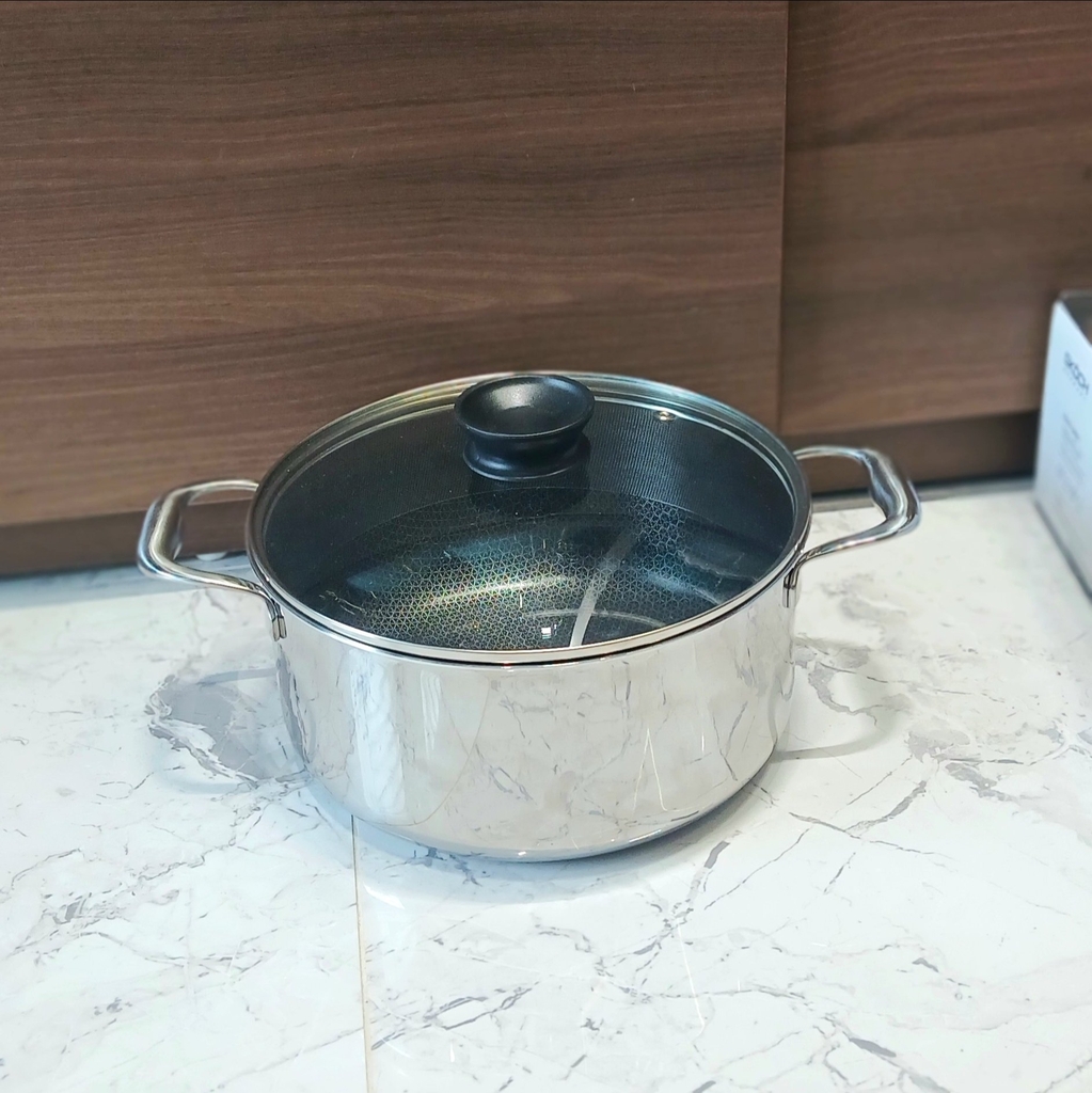 Nồi Blackcube 24cm chống dính hoa văn nổi GB-BC-05-24-02
