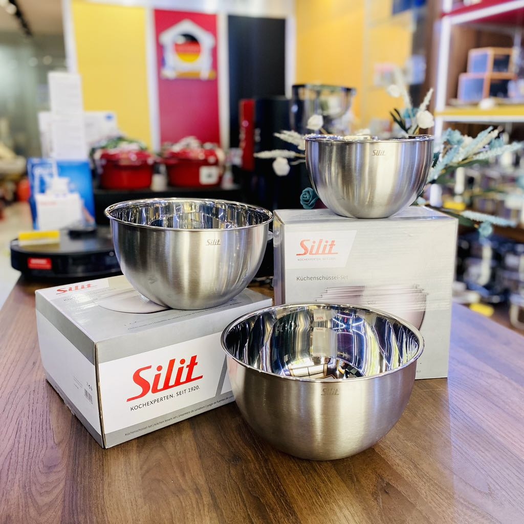 Set tô trộn Silit 3 món 18/20/22cm