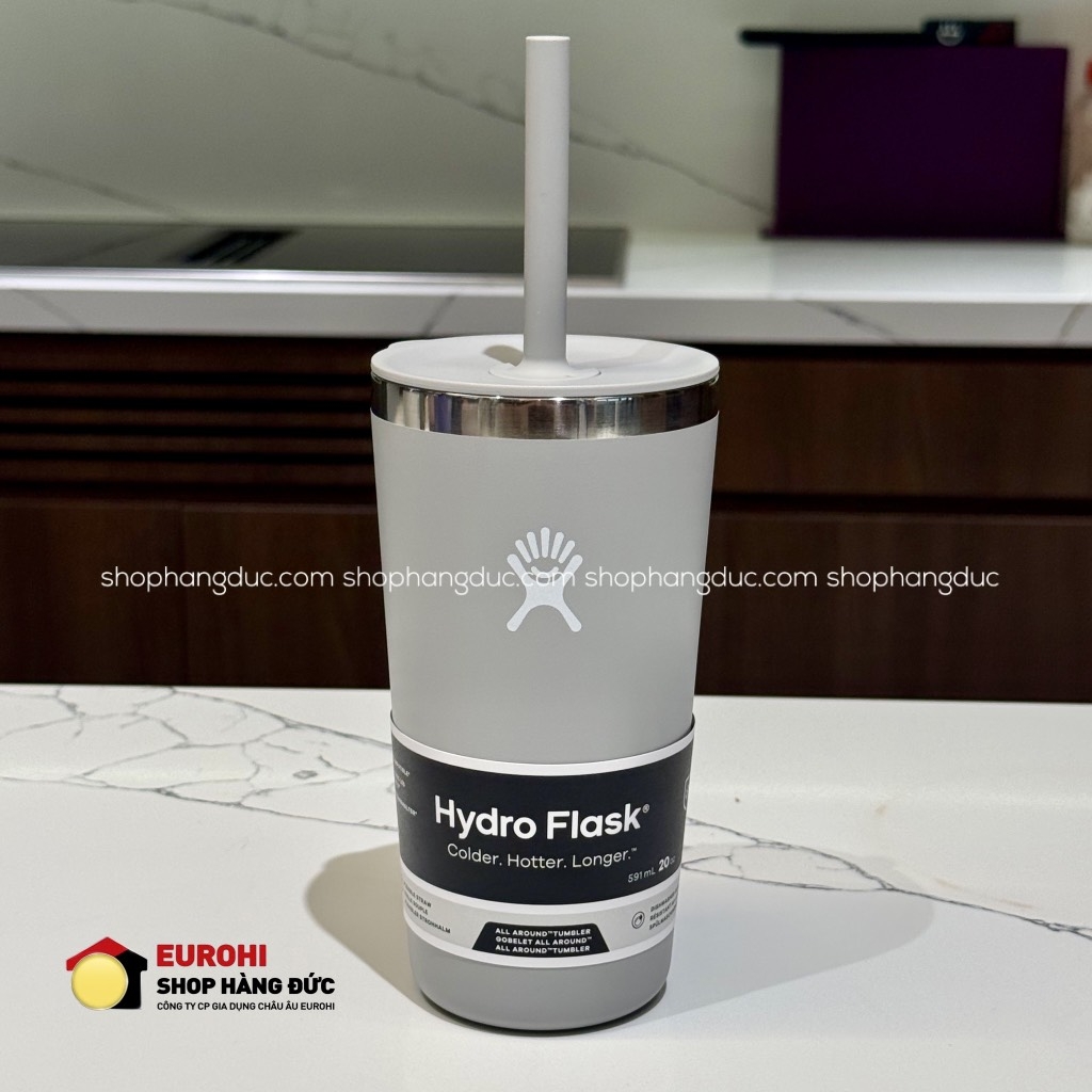 Ly nước giữ lạnh Hydro Flask Around Tumbler Straw Lid 20 OZ (Season 2024) 591 ml Birch (T20PS035)