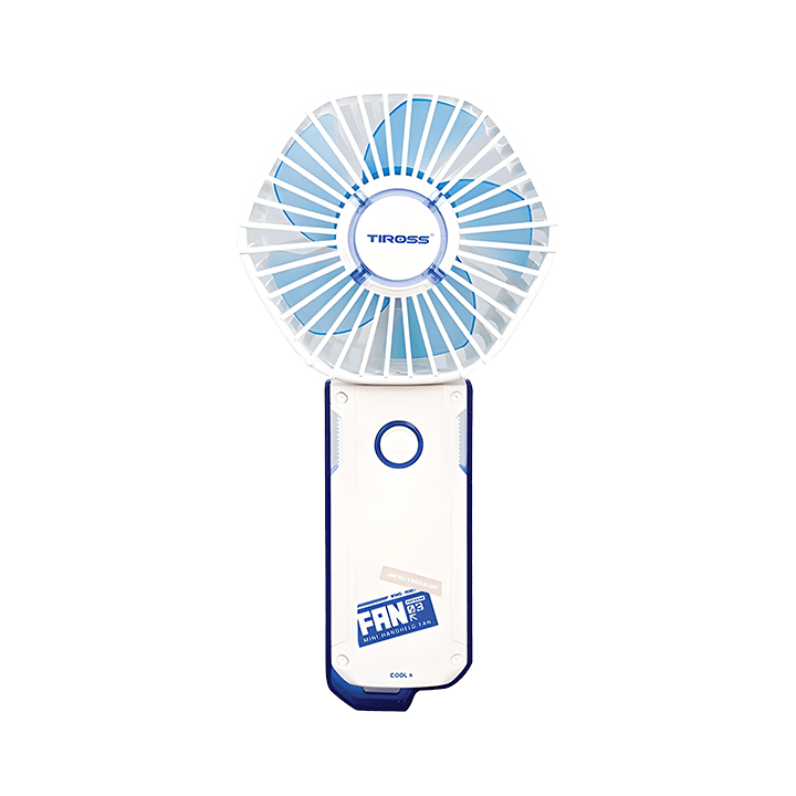 Quạt mini cầm tay Tiross TS2281 3W màu trắng
