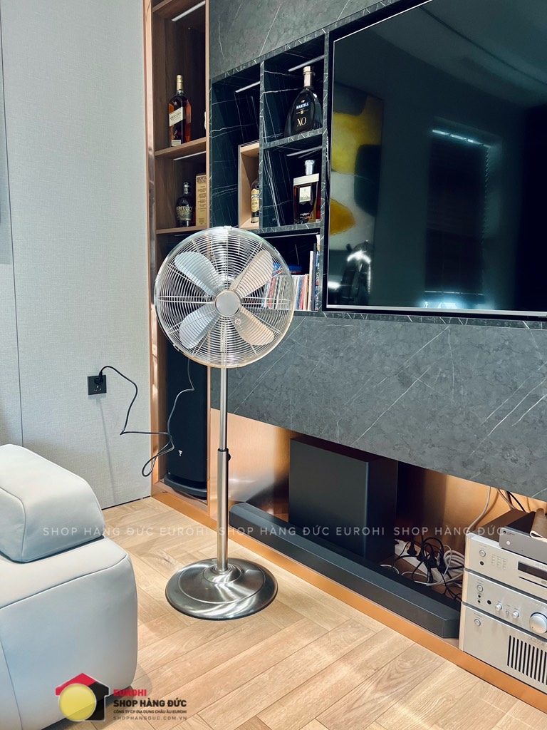 Quạt cây Silvercrest SSVM 40 B1 màu inox (353117)