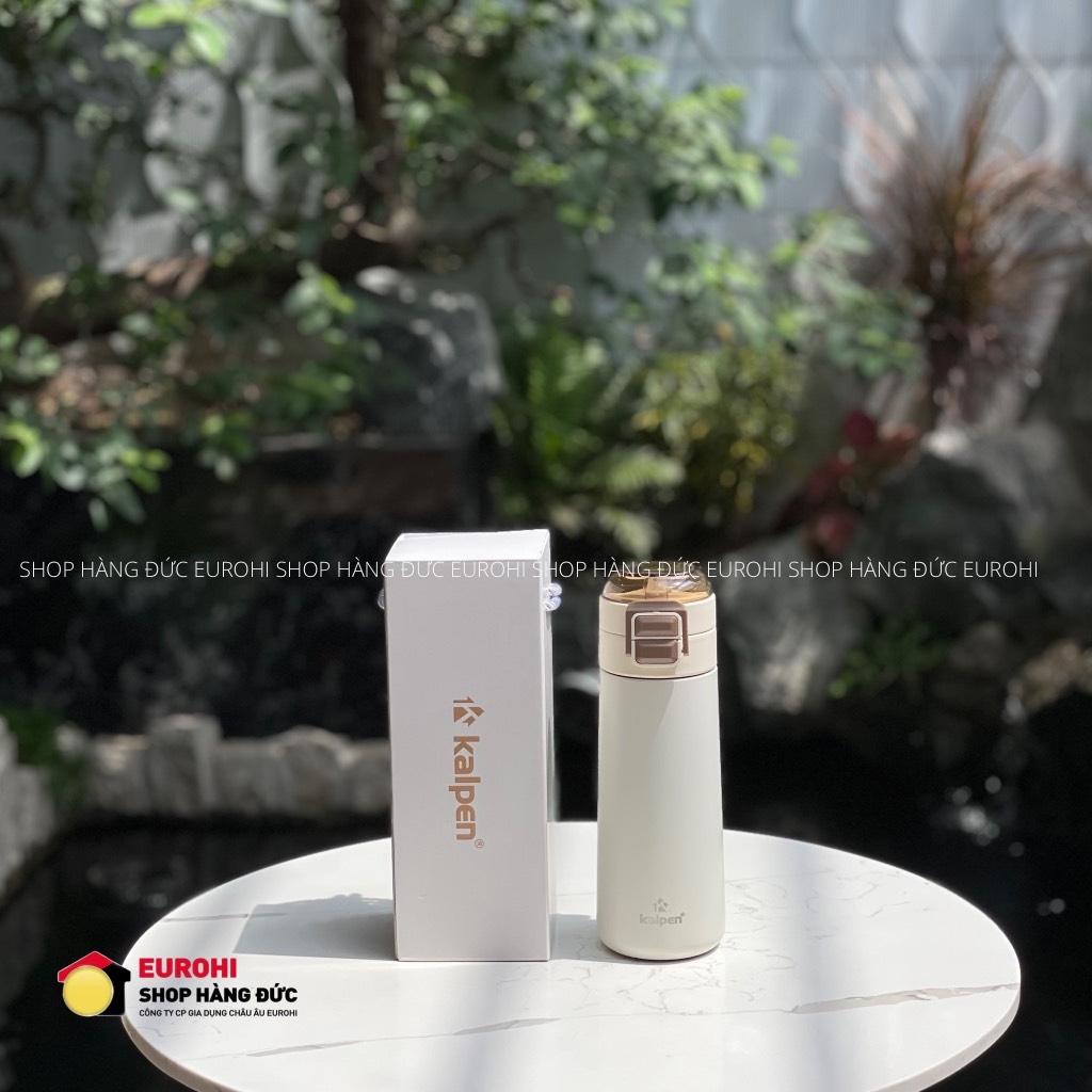 Bình giữ nhiệt inox Kalpen 500ml màu kem (DA07W)