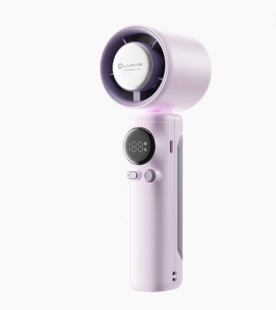 Quạt mini cầm tay Lumias X12 có làm lạnh màu tím