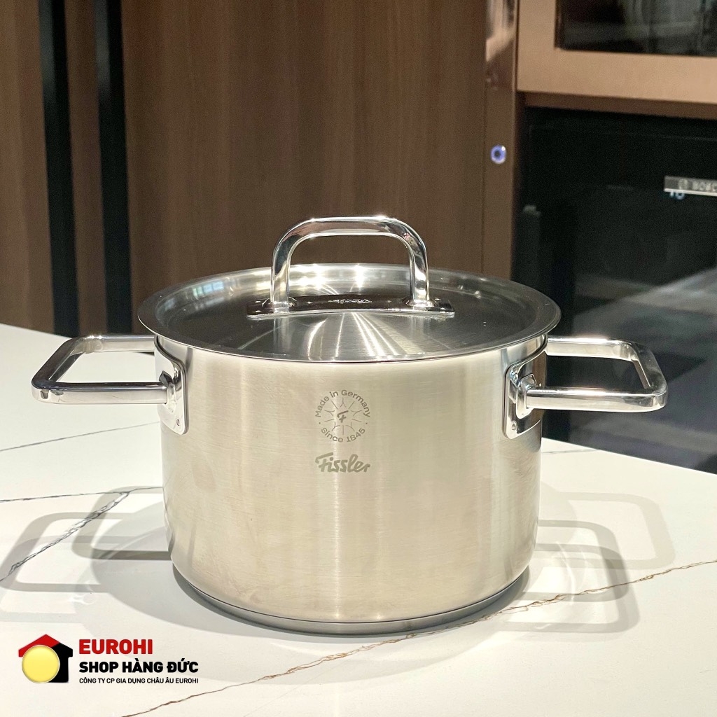 Nồi Fissler RHEIN nắp inox 16cm cao (tách bộ 4 món 004-110-04-003)