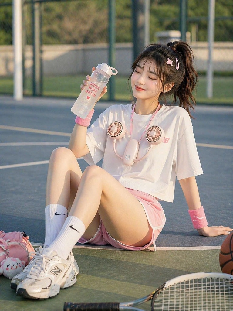 Quạt tích điện đeo cổ WT F38