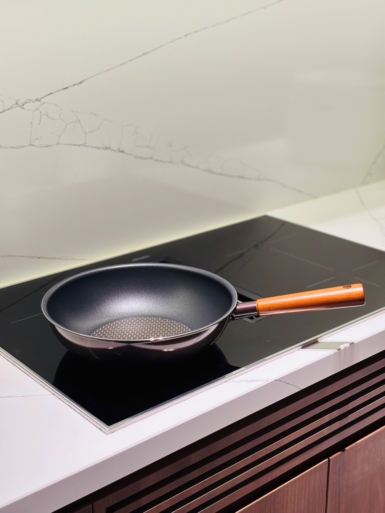 Chảo sâu lòng chống dính Kimscook Oliver 28cm