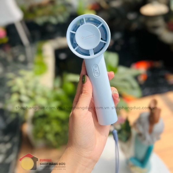 Quạt mini cầm tay Lumias X6 Lite màu xanh dương