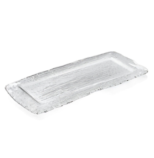 Đĩa pha lê chữ nhật IVV All in one 35x17cm