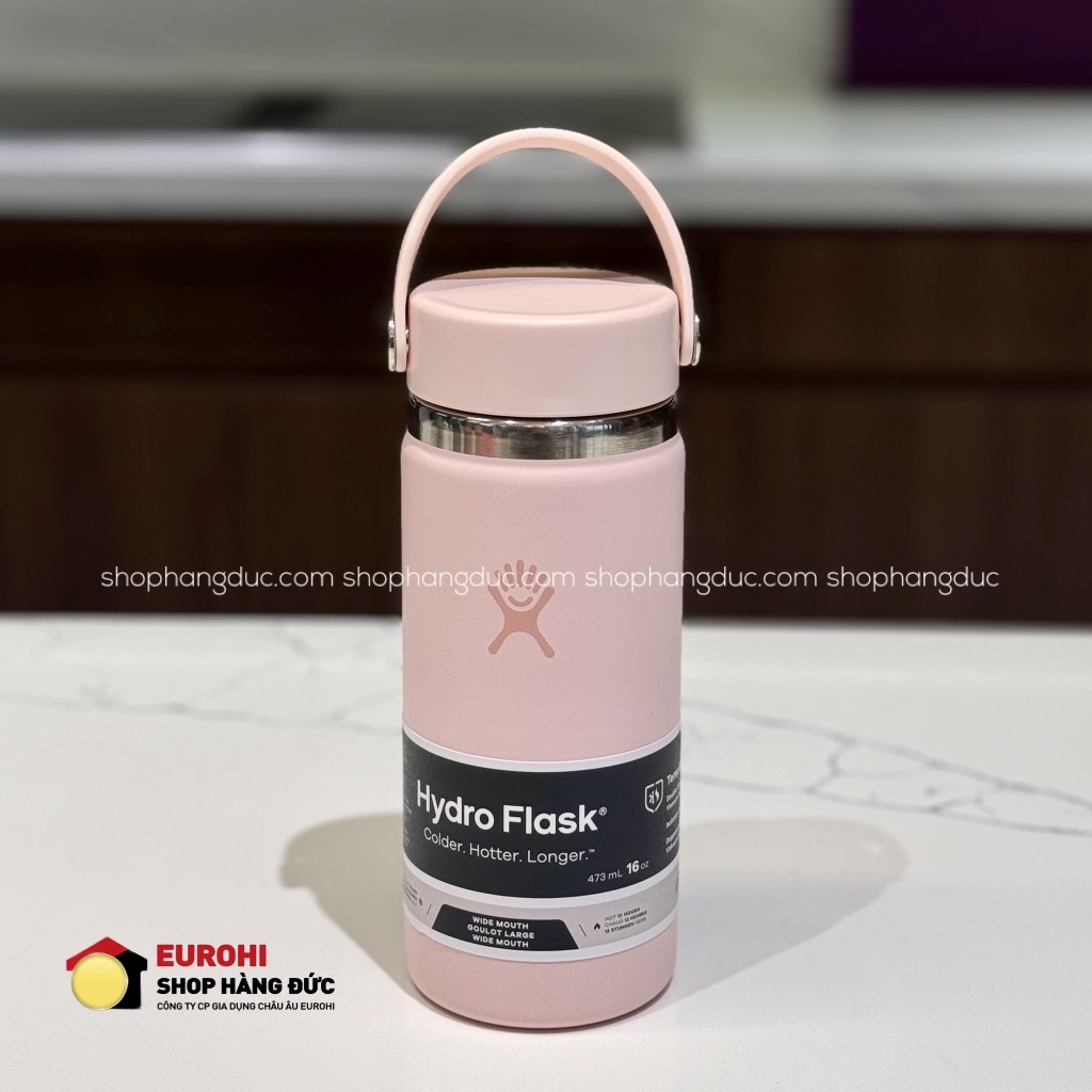 Bình giữ nhiệt Hydro Flask Wide Flex Cap-Eqp 16 OZ 473 ml Trillium (W16CTS678)