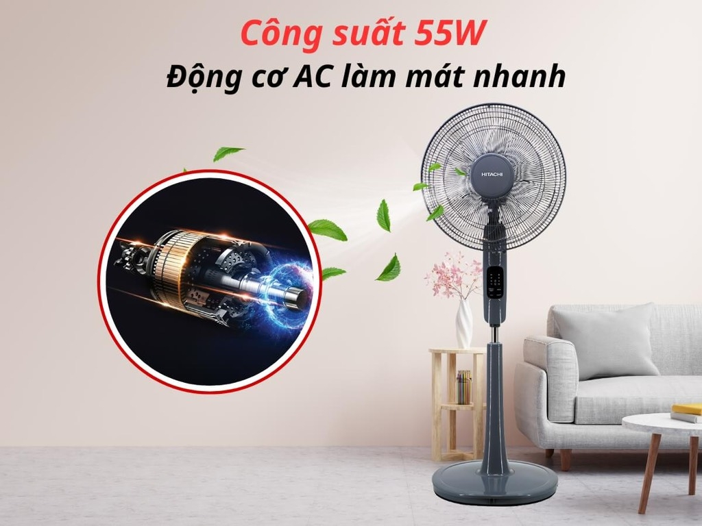 Quạt cây Hitachi LF-A6RCGN