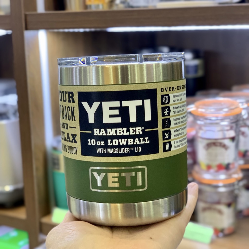 Cốc giữ nhiệt Yeti 10oz 300ml màu xanh olive