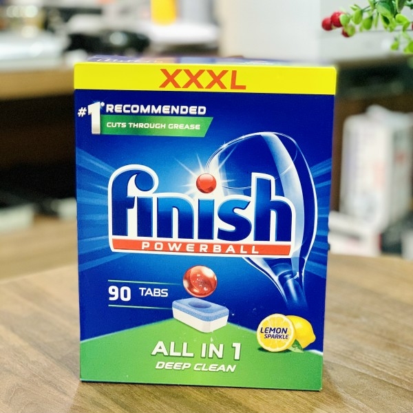 Viên rửa bát Finish All in one 90 viên