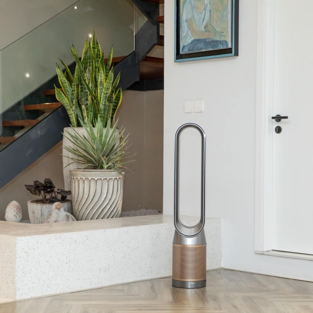 Quạt không cánh kiêm lọc không khí Dyson Purifier Cool Formaldehyde TP09 Nickel/Gold