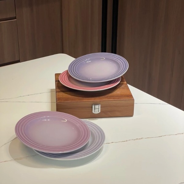 Set 4 đĩa Le Creuset hồng tím 17cm (69225172699032)