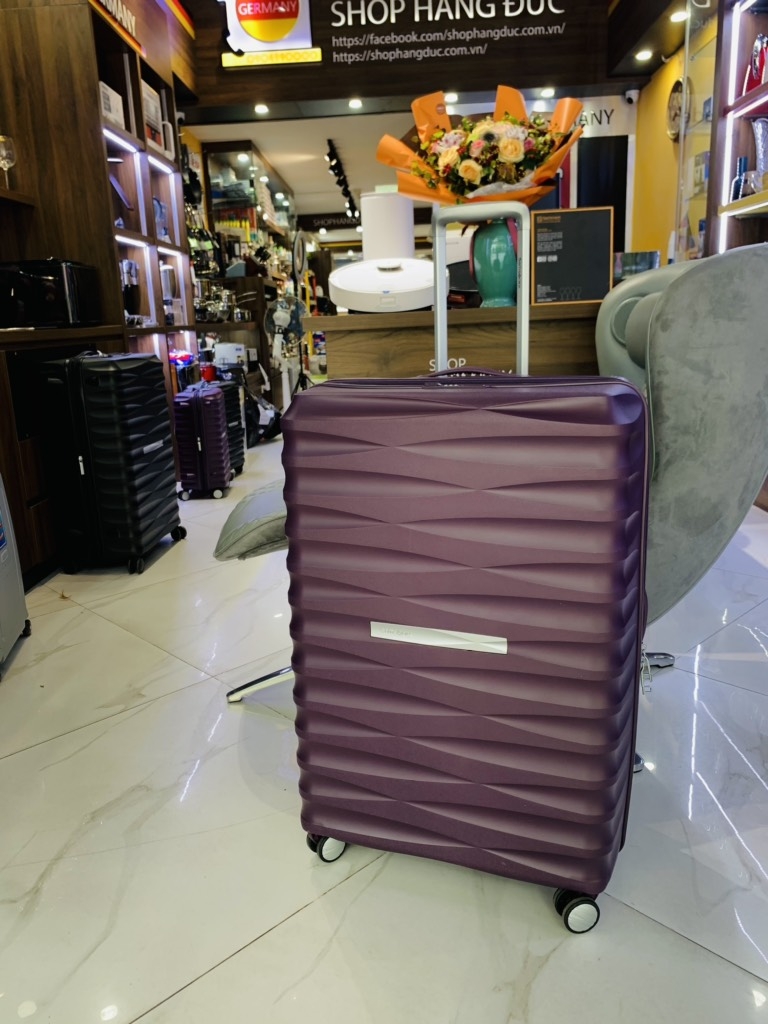 Vali Samsonite Voltage DLX Spinner 75/28 Purple màu tím Size L