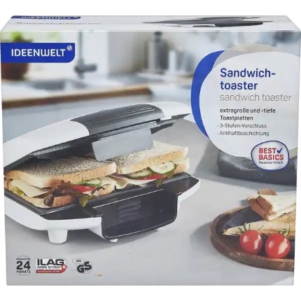 Kẹp nướng bánh mỳ sandwich Ideenwelt