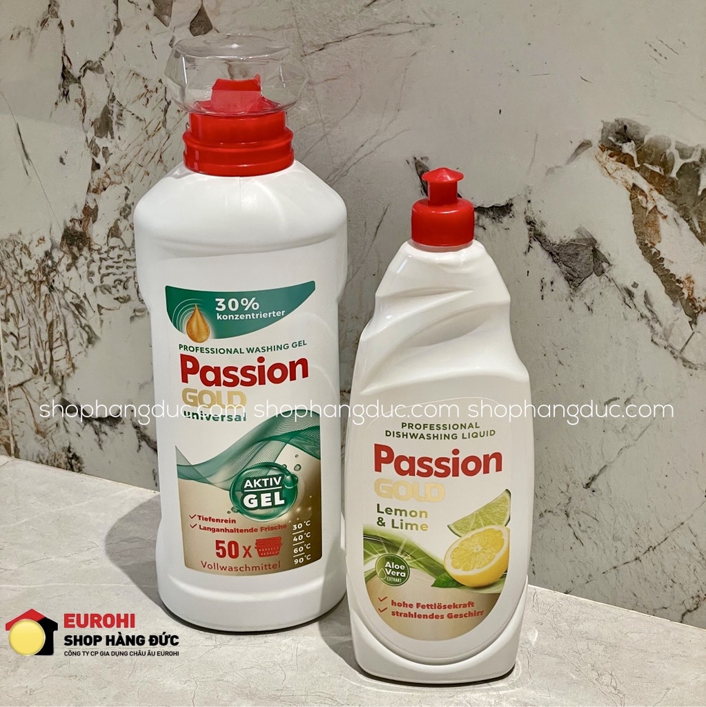 Sét nước giặt Passion 2L Trắng (tặng Nước rửa bát Passion 800ml không chọn màu)