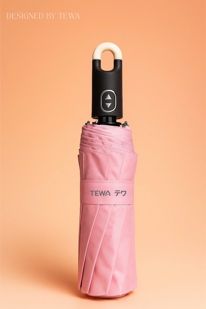 Ô trơn Tewa chống UV (80043-P) màu hồng