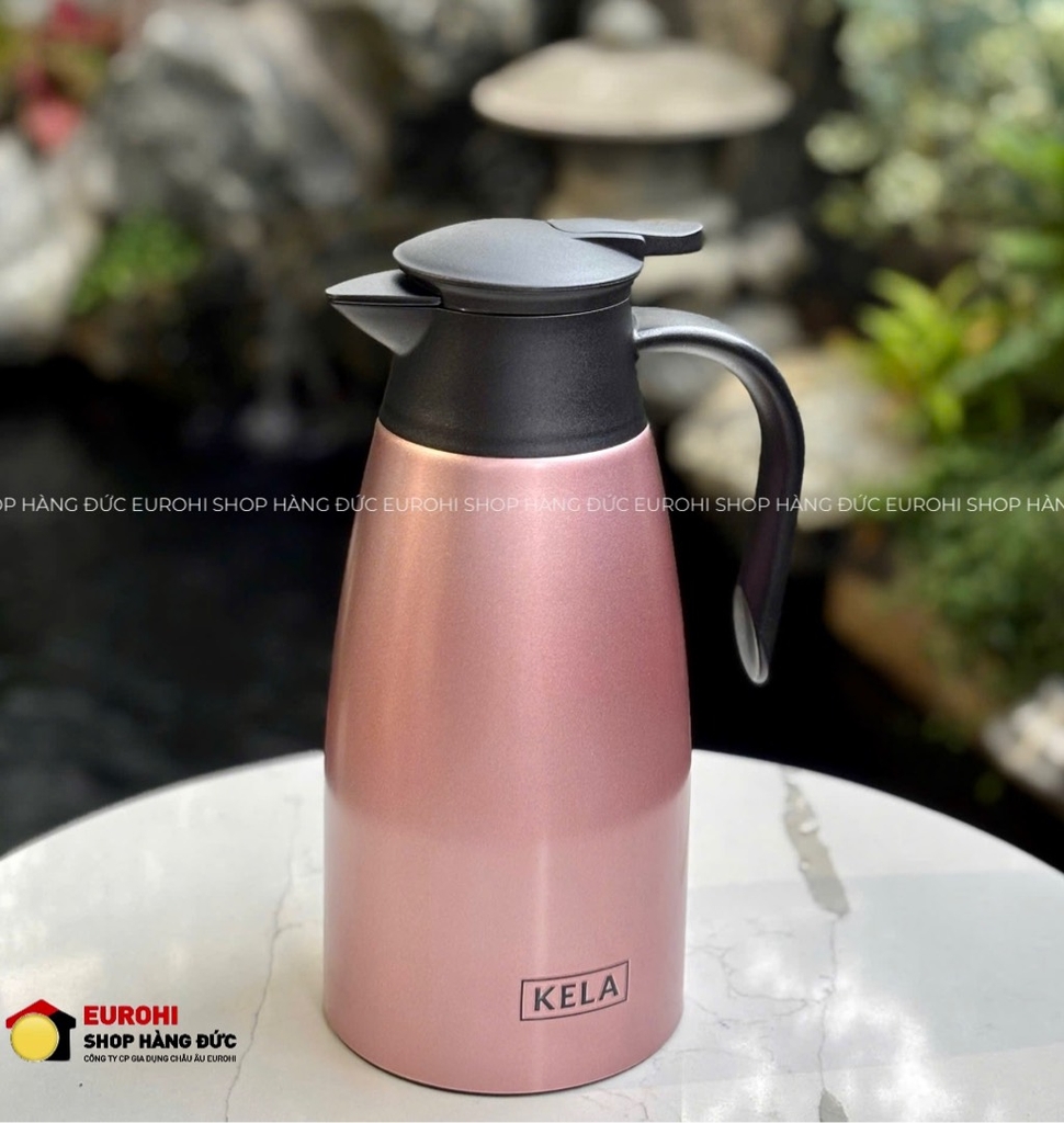 Phích giữ nhiệt Kela 2L màu hồng