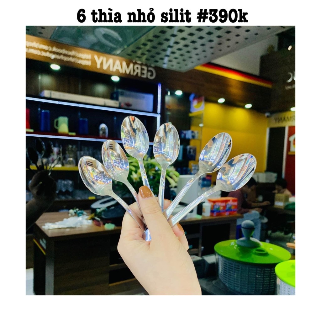 Set 6 thìa nhỏ Silit Midi  (tách set)