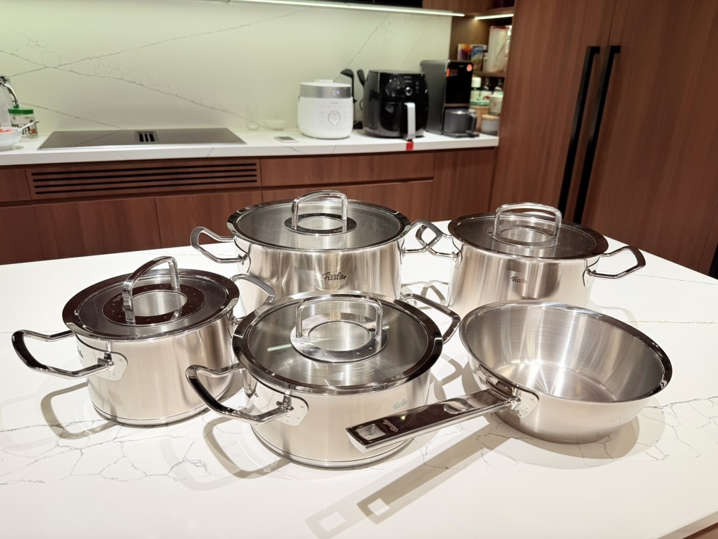 Bộ nồi Fissler Original Profi 5 món (quánh 20cm)-Made in Germany (tách bộ 6 mã 084-779-06-000/0)