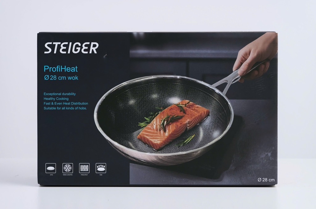 Chảo sâu lòng tổ ong Steiger Profiheat 28cm 93865328/W