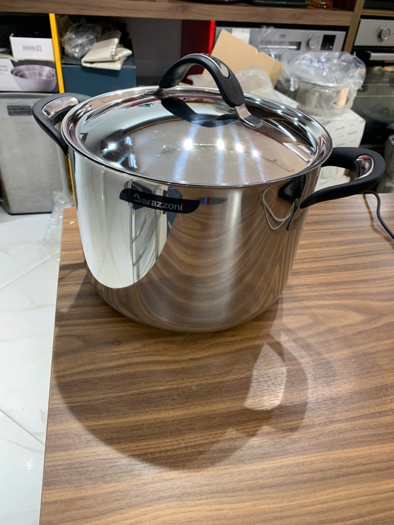 Nồi Barazzoni Sillicon Pro Acc 24cm 8L cao - Made in Italy (P100052997)