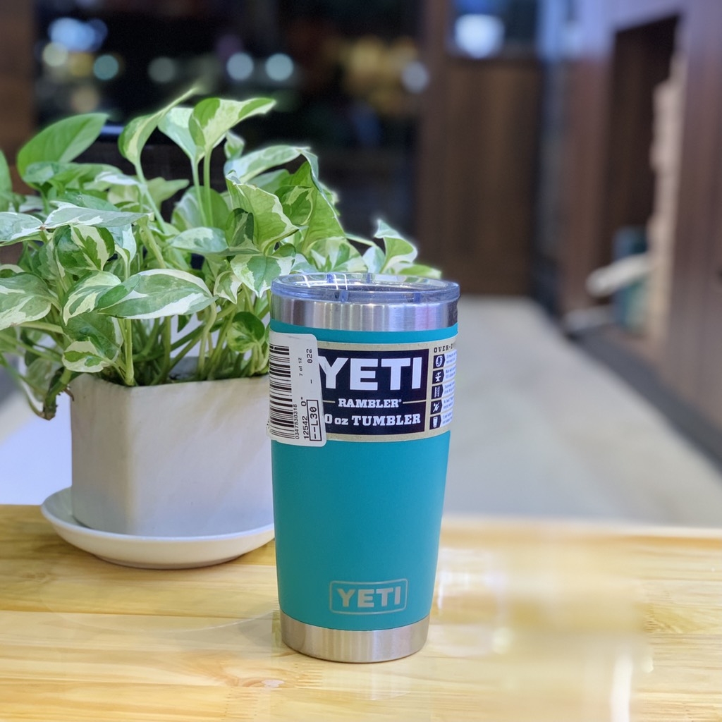 Cốc giữ nhiệt Yeti 20oz 590ml màu xanh ngọc