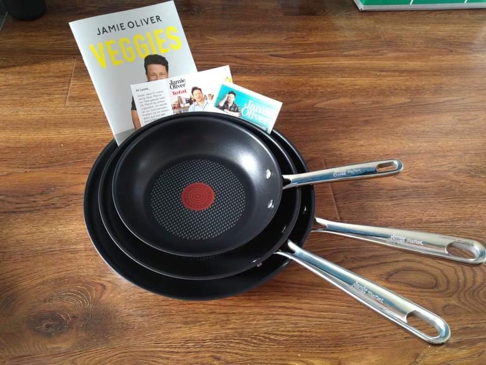 Set 3 chảo Tefal Jamie Oliver 20-24-28cm