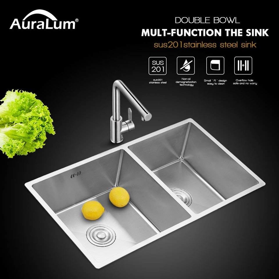 Chậu rửa bát inox Auralum