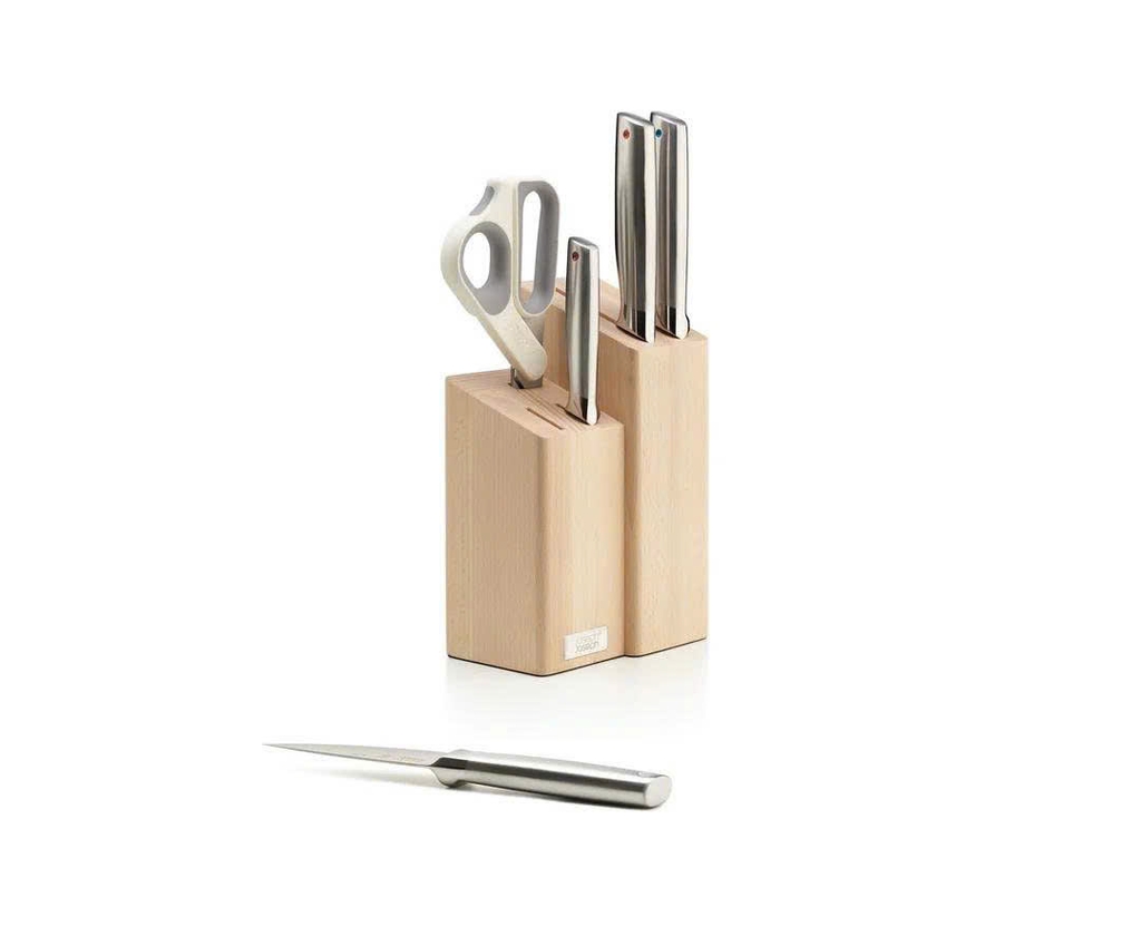 Bộ dao 6 món  Joseph Joseph kèm đốc Beech Elevate™ Fusion 10577