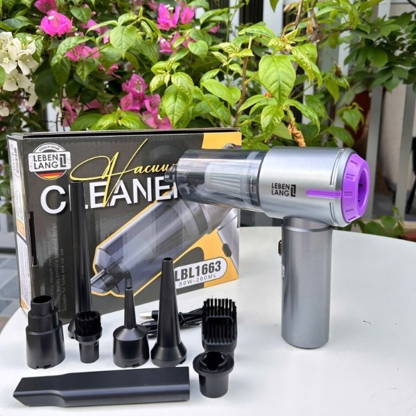 Máy hút bụi cầm tay Lebenlang LBL1663 80w-200ml