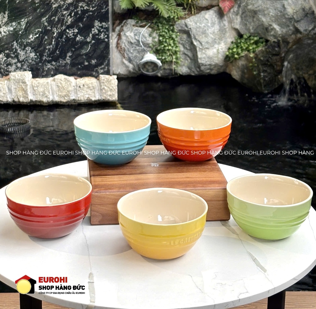 Sét 5 bát sứ ăn cơm Le creuset 12cm 350ml (69235357939014)