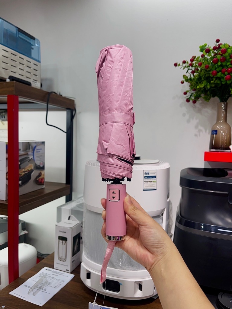 Ô Nhật chống UV Ajisai màu hồng