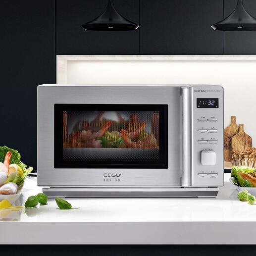Lò vi sóng kèm nướng Caso MG20 Cube Ceramic 20L