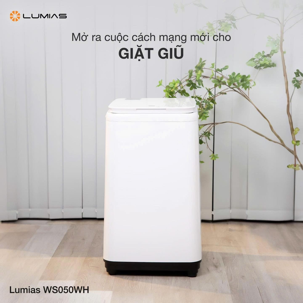 Máy giặt mini Lumias WS050WH 1500W 3kg