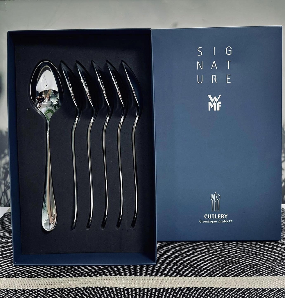 Set 6 thìa ăn WMF Merit Cromargan Protect (1140016345S)