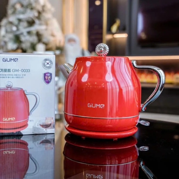 Ấm siêu tốc Gume 1.8L màu đỏ (GM-0033)