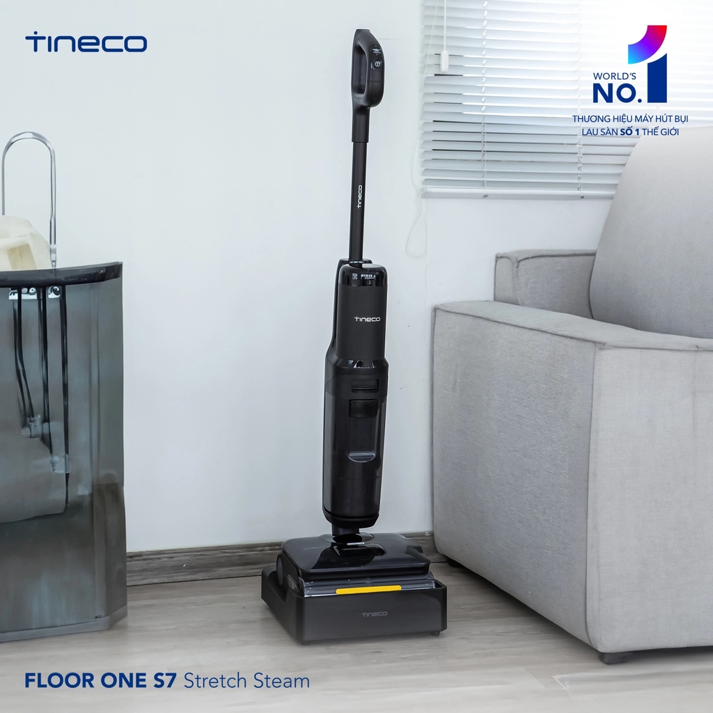 Máy hút bụi lau sàn Tineco S7 Stretch Steam (lau hơi nước)