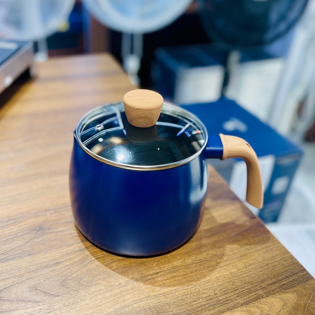 Nồi chống dính Kaiyo 16cm xanh đậm