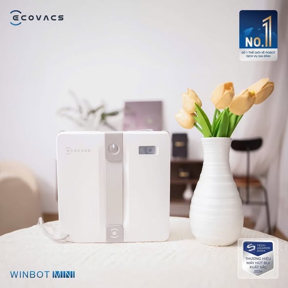 Nước lau kính Ecovacs 1L Robot Winbot mini (W-SO01-2007)