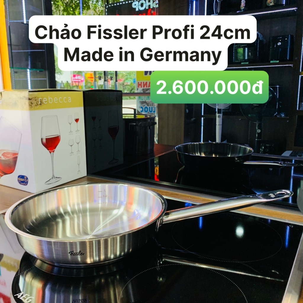 Chảo inox Fissler Original Profi 24cm