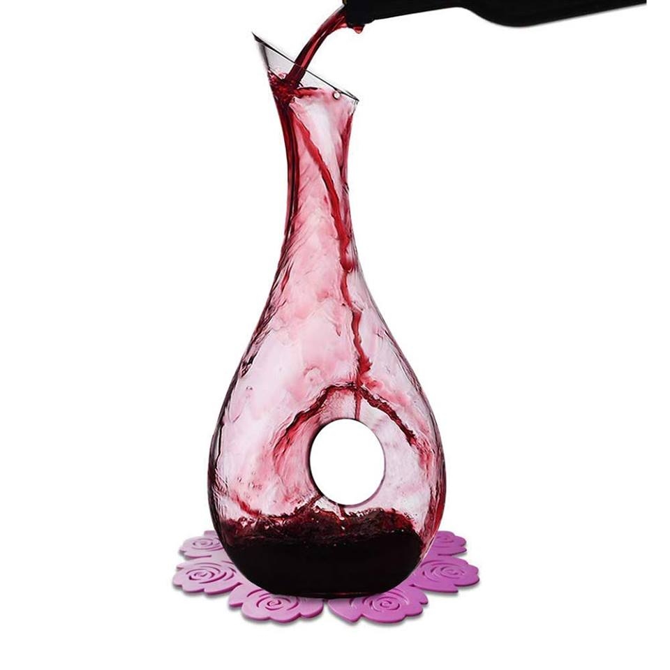 BÌNH THỞ RƯỢU VANG CRYTAL GLASS WINE DECANTE 1.2L