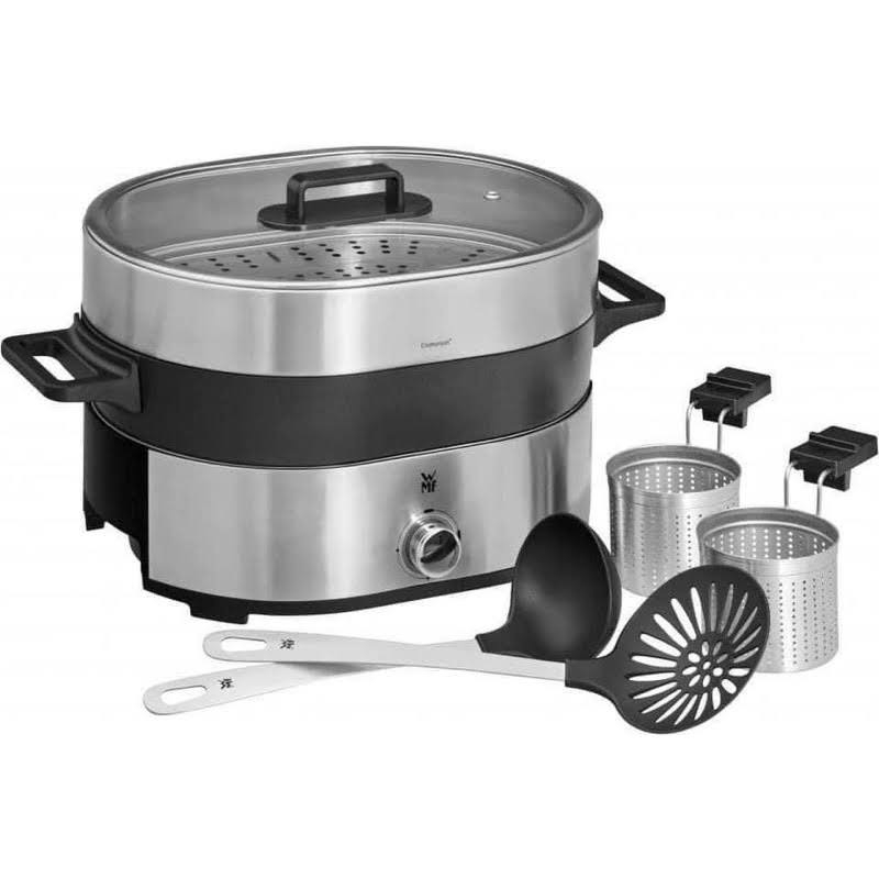 Nồi lẩu hấp điện 2 in 1 WMF Lono Hot Pot and Steam