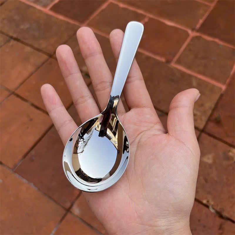 Thìa phở N89 cán ngắn inox 304, model: NK-AL89TP