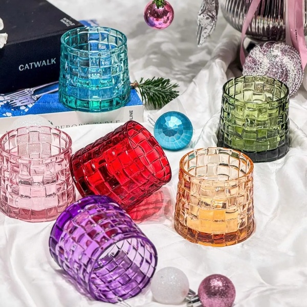 Bộ 6 cốc thuỷ tinh Irris thấp 05T-260ml (màu)